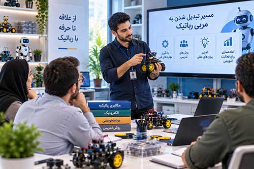 آموزش مربیگری رباتیک چیست و چگونه مربی رباتیک شویم؟