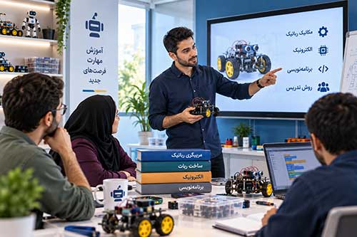هزینه دوره مربیگری رباتیک چقدر است؟