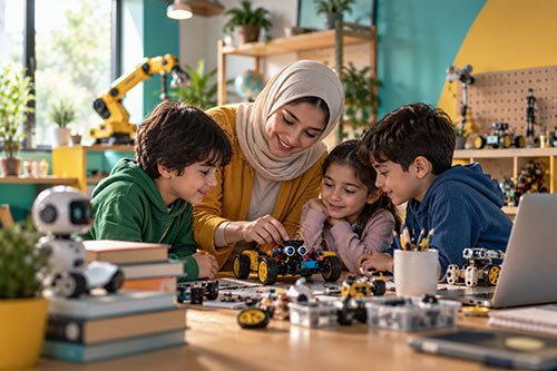 کسب درآمد از آموزش رباتیک و شروع تدریس رباتیک