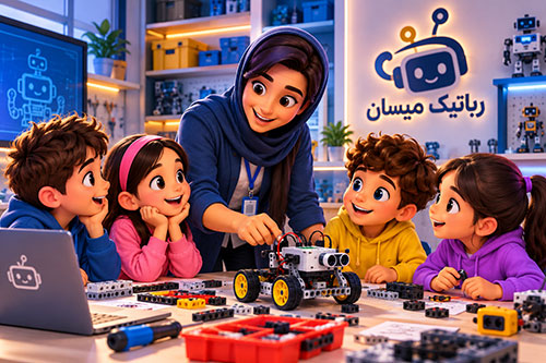 شروع مربیگری با رباتیک میسان